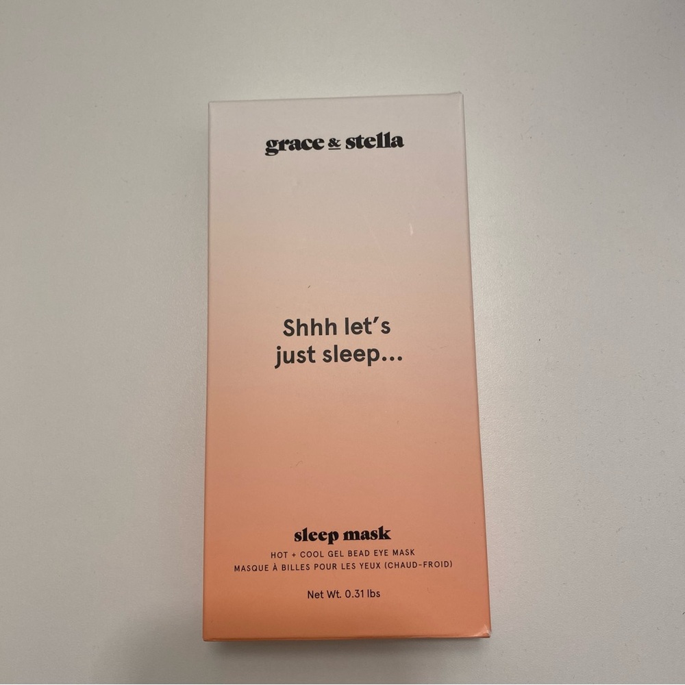 Grace & Stella Hot + Cold Gel Bead Sleep Eye Mask